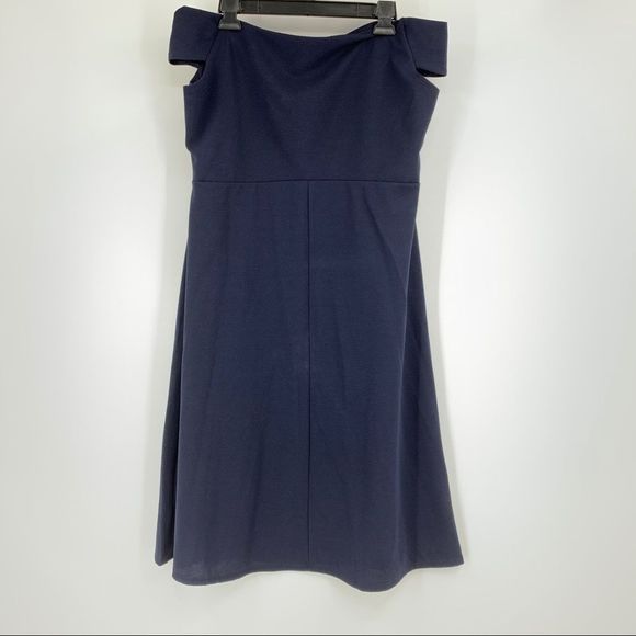 Dorothy Perkins 14 black off shoulder dress summer - Picture 4 of 7